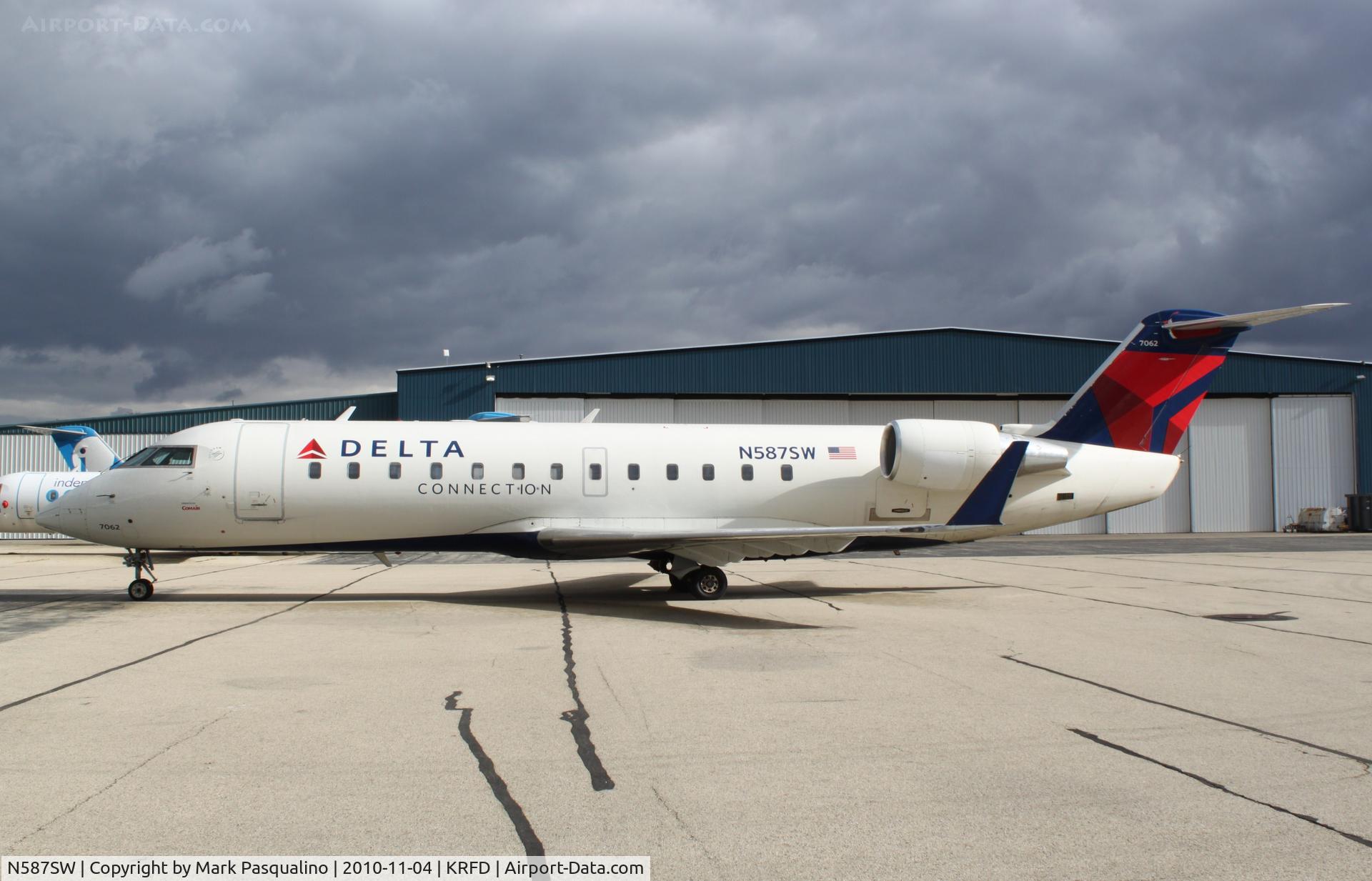 N587SW, 1995 Canadair CRJ-100ER (CL-600-2B19) C/N 7062, CL-600-2B19