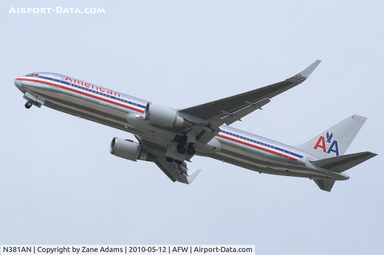N381AN, 1993 Boeing 767-323 C/N 25450, At Alliance Airport - Fort Worth, TX