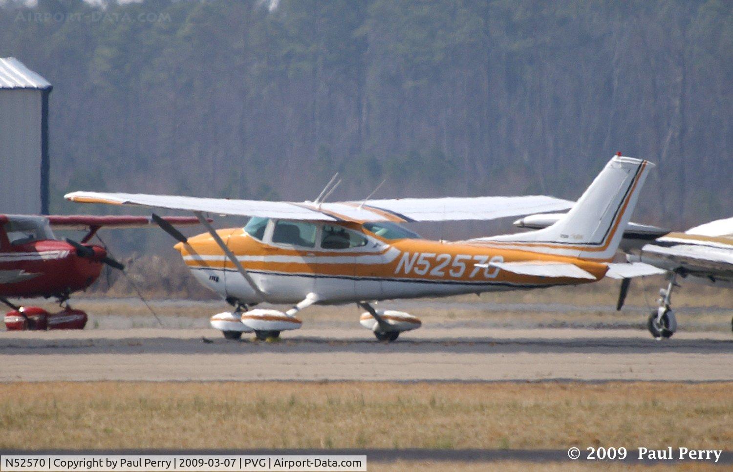 N52570, 1973 Cessna 182P Skylane C/N 18262682, Bright on the ramp