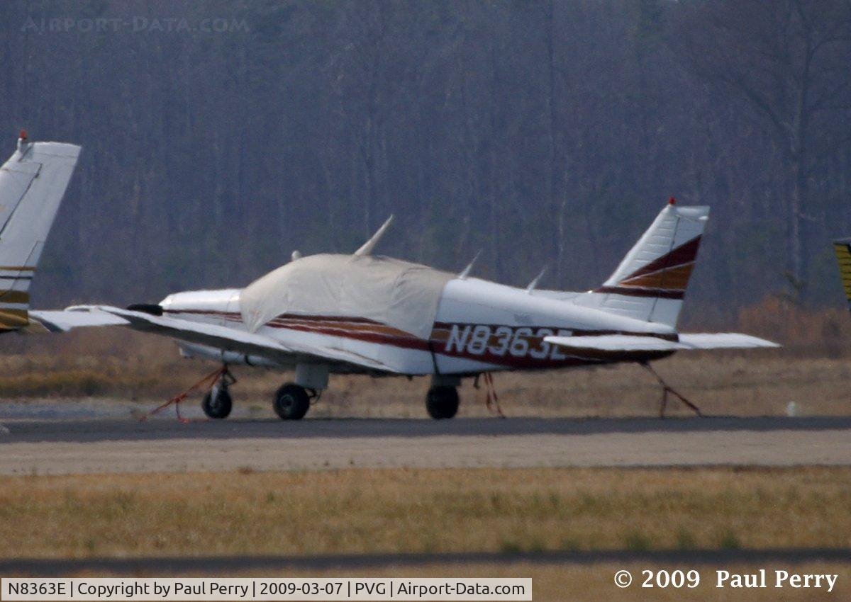 N8363E, 1981 Piper PA-28-161 C/N 28-8116187, Sitting quietly