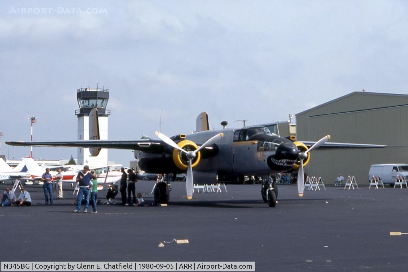 N345BG, 1944 North American TB-25N Mitchell C/N 108-47531, When still N9167Z at the open house