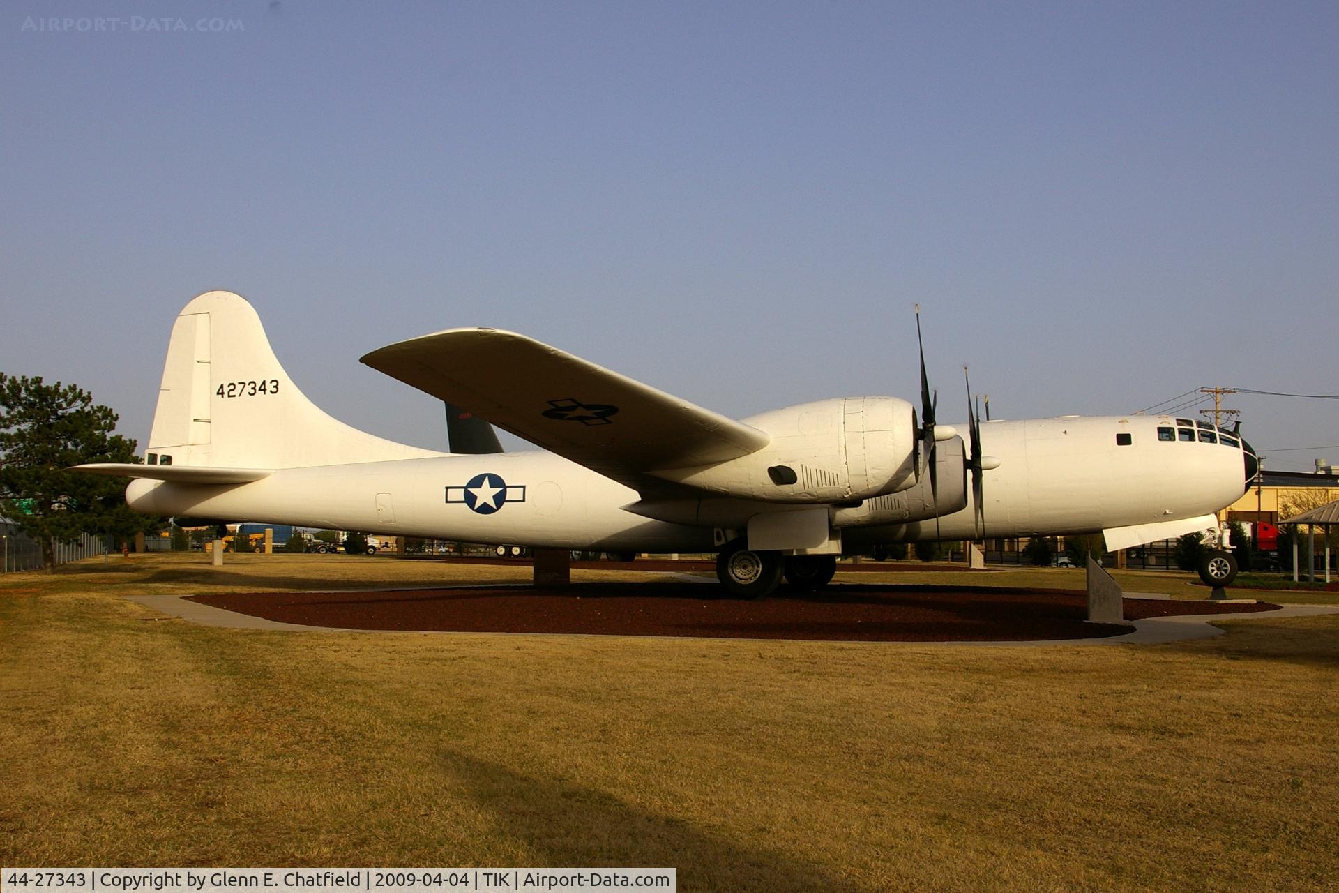44-27343, 1944 Boeing B-29-40-MO Superfortress C/N Not found 44-27343, Heritage Collection at Tinker AFB, OK