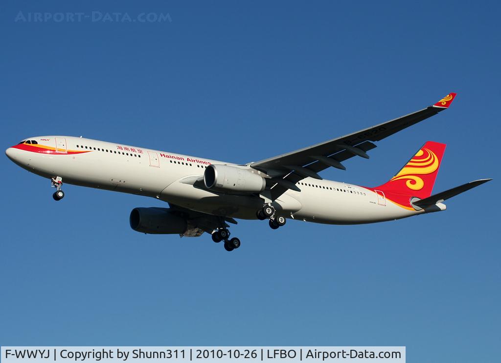 F-WWYJ, 2010 Airbus A330-343X C/N 1168, C/n 1168 - To be B-6520