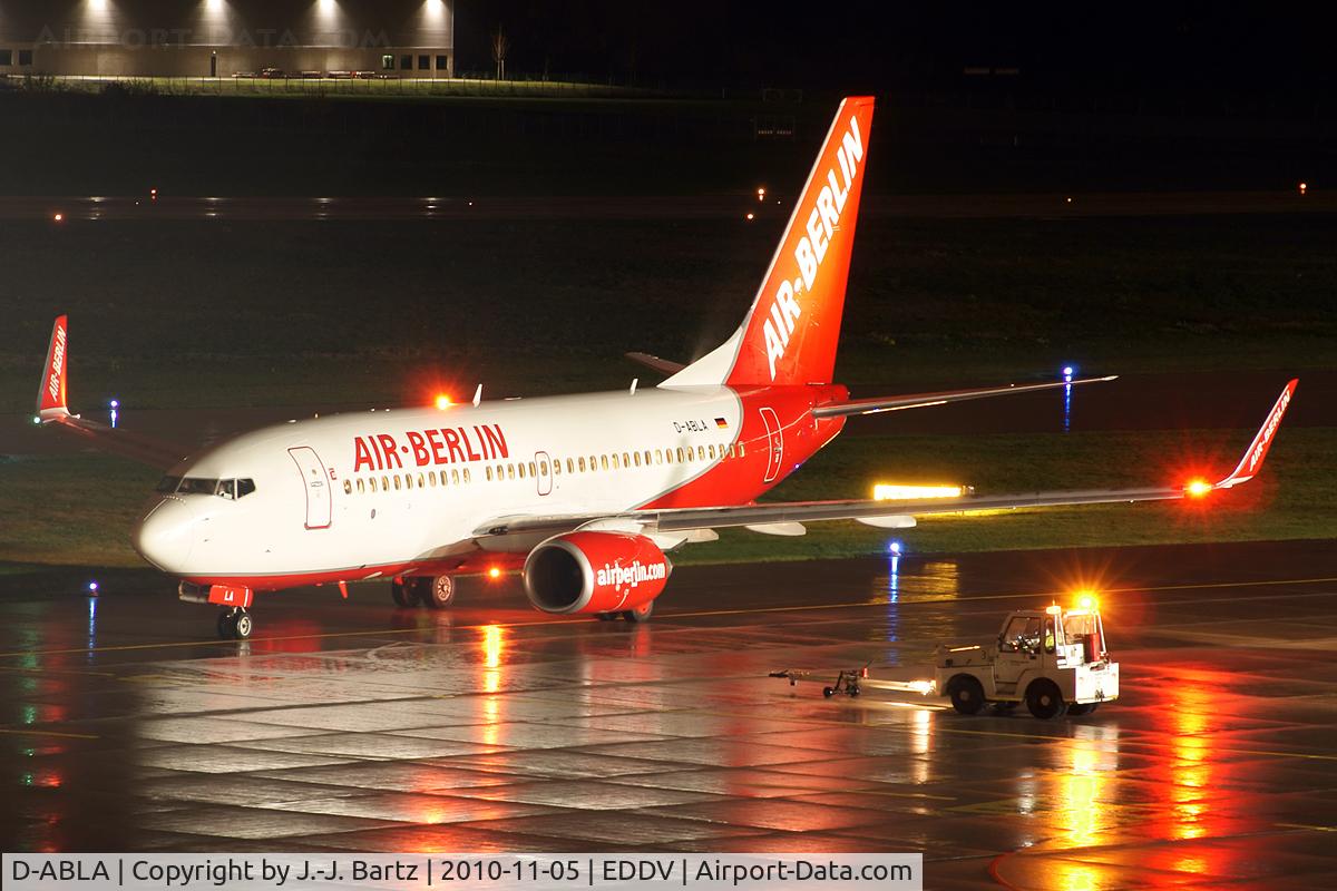 D-ABLA, 2007 Boeing 737-76J C/N 36114, DSLR-A230 (55-200 mm)