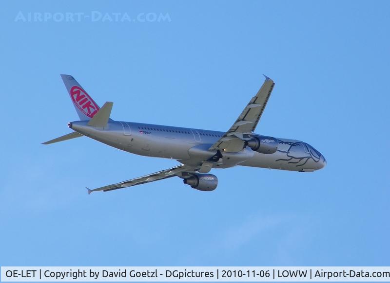 OE-LET, 2009 Airbus A321-211 C/N 3830, Departure to Palma as HG9138.