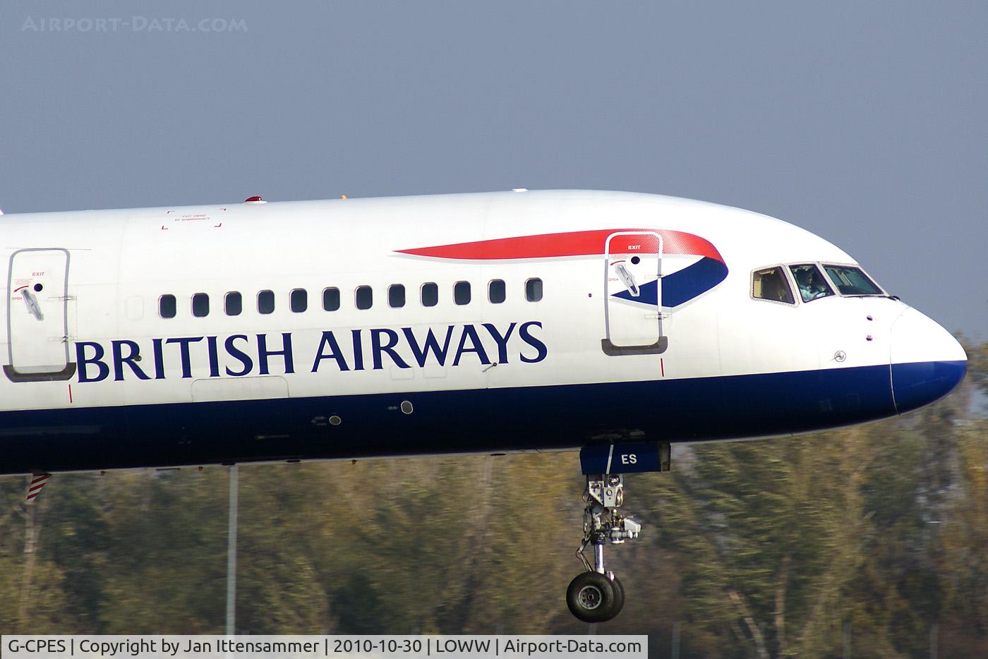 G-CPES, 1998 Boeing 757-236 C/N 29114, G-CPES @ LOWW