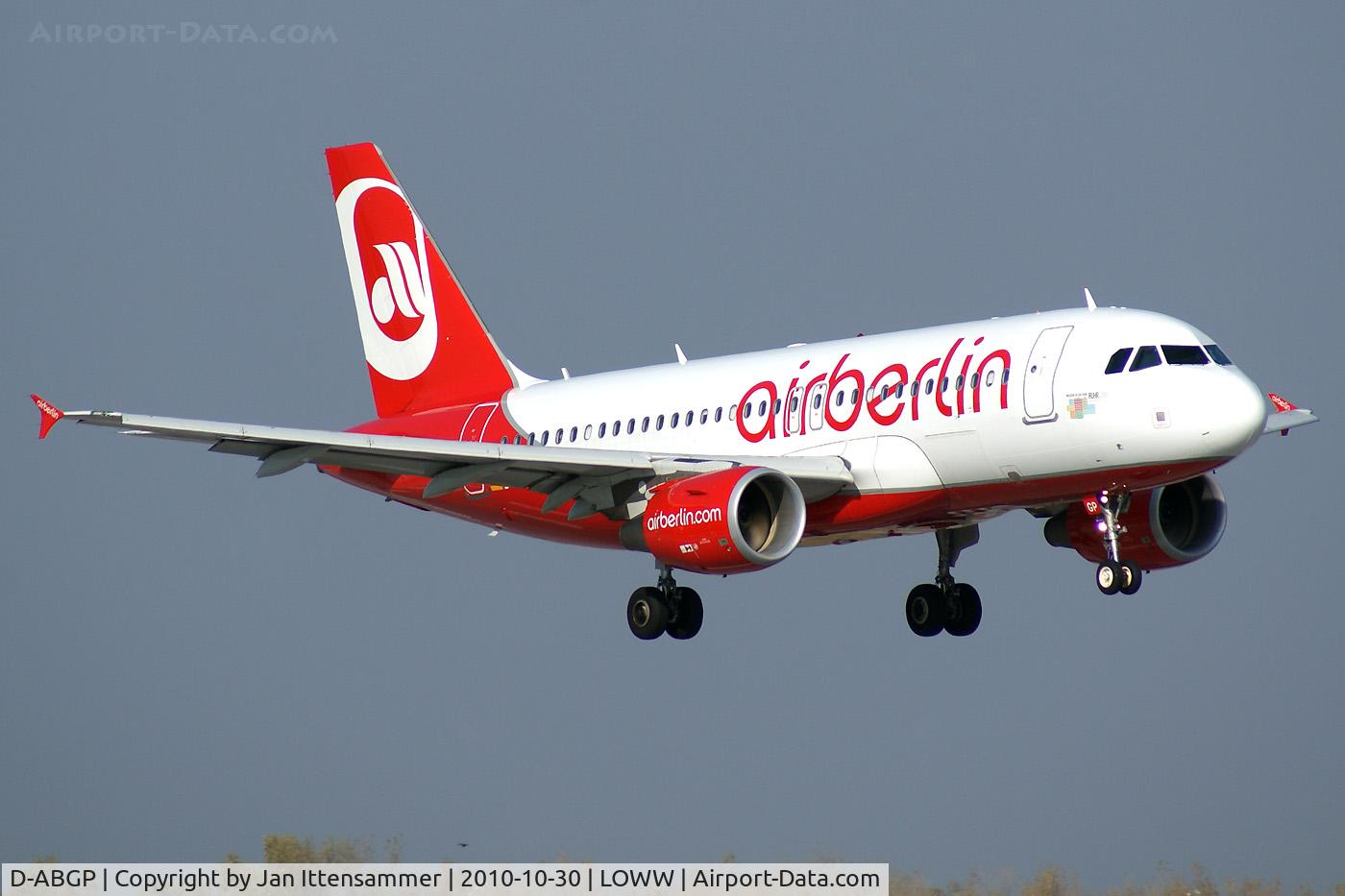 D-ABGP, 2008 Airbus A319-112 C/N 3728, D-ABGP @ LOWW