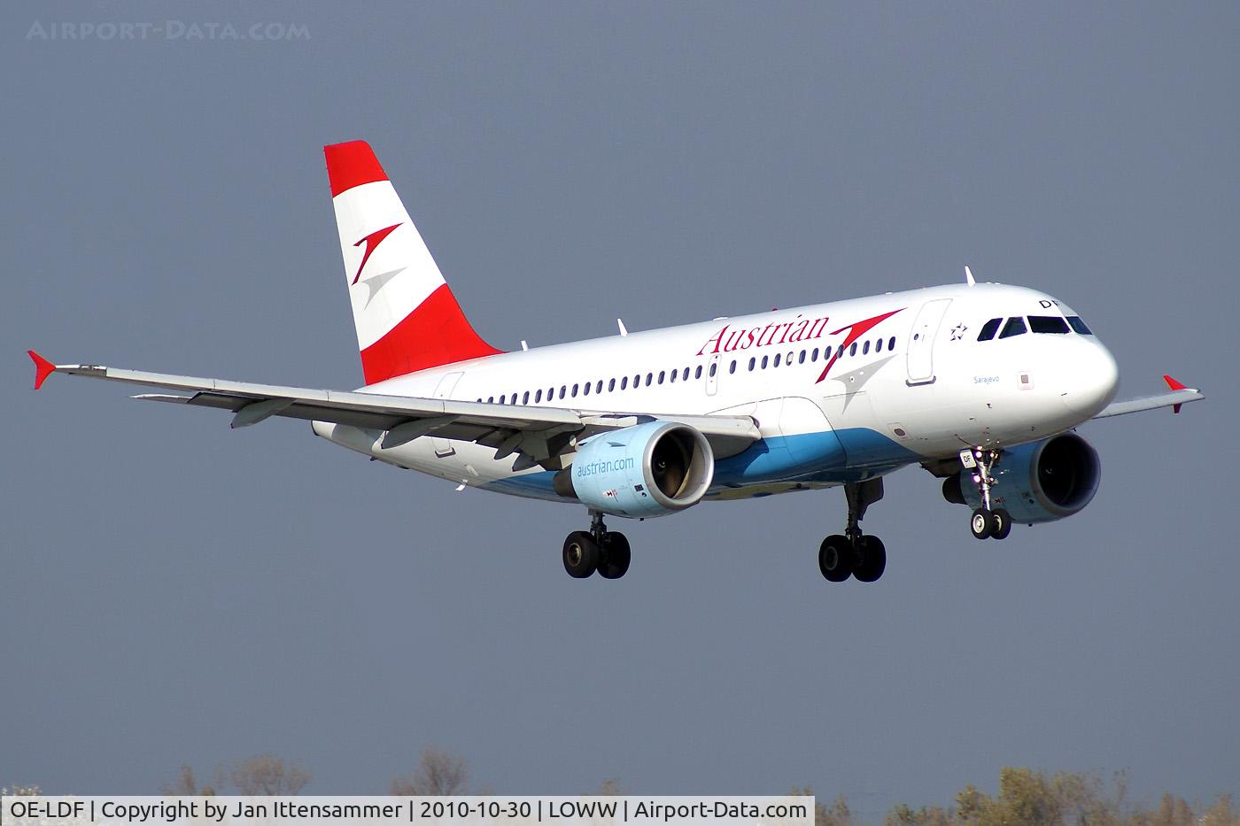 OE-LDF, 2005 Airbus A319-112 C/N 2547, OE-LDF @ LOWW