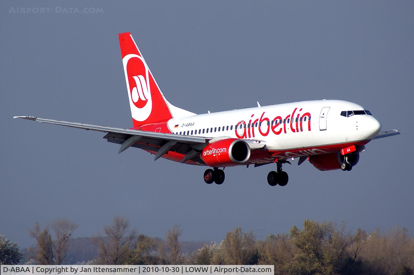 D-ABAA, 2000 Boeing 737-76Q C/N 30271, D-ABAA @ LOWW