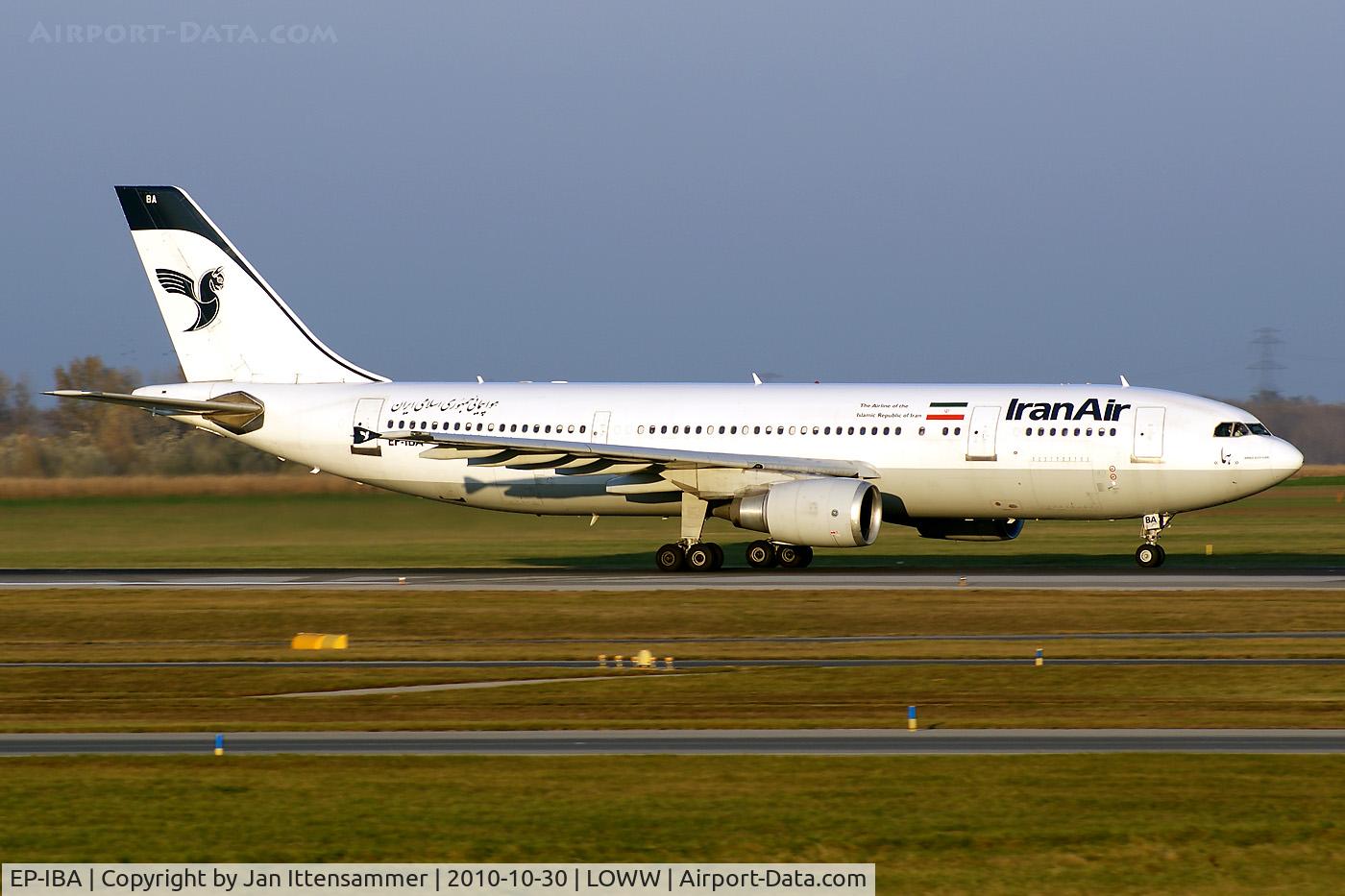 EP-IBA, 1993 Airbus A300B4-605R C/N 723, EP-IBA @ LOWW