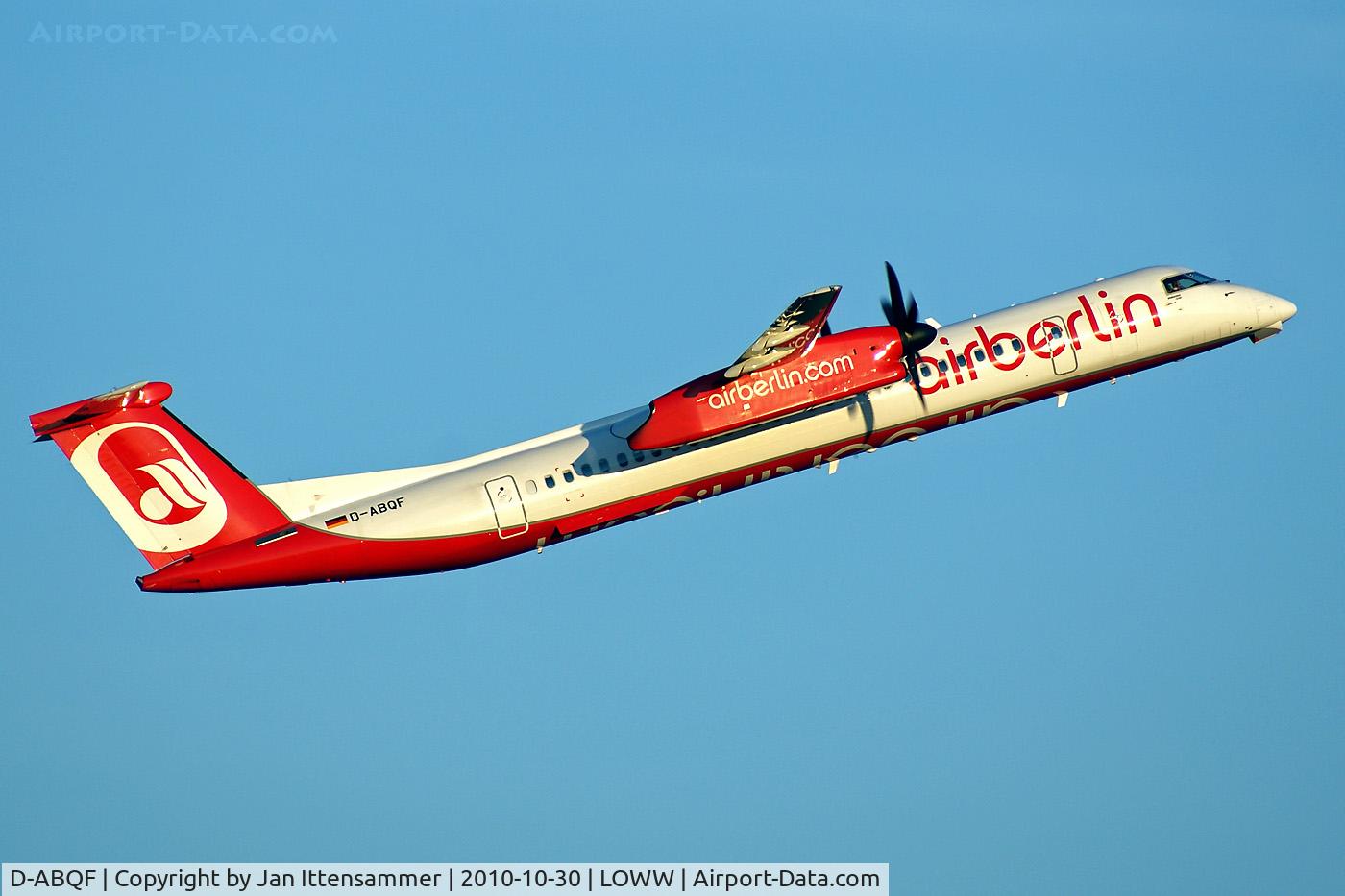 D-ABQF, 2009 De Havilland Canada DHC-8-402Q Dash 8 C/N 4245, D-ABQF @ LOWW
