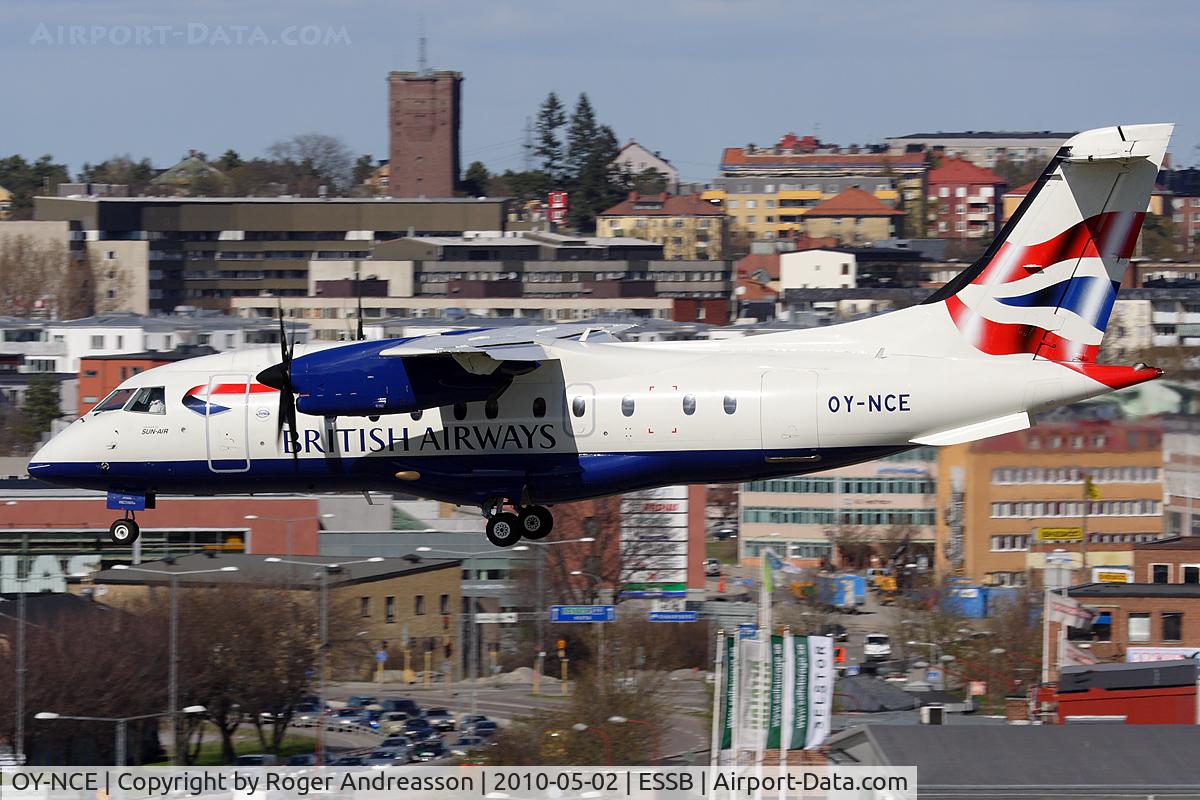 OY-NCE, 1999 Dornier 328-110 C/N 3106, BA8263 from Billund