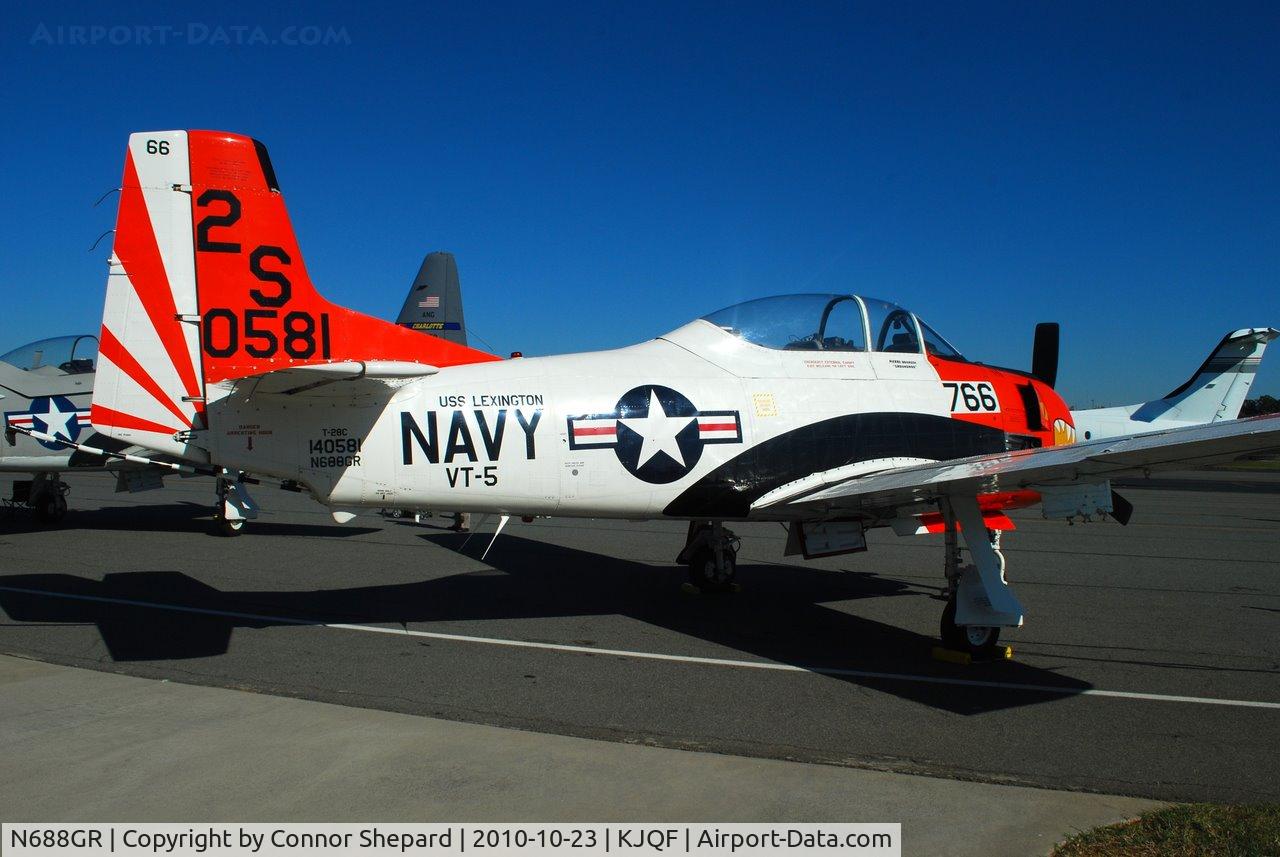 N688GR, 1958 North American T-28C Trojan Trojan C/N 226-158 (140581), T-28