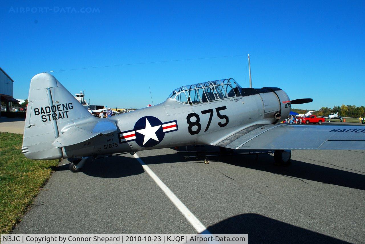 N3JC, 1943 North American SNJ-5C Texan Texan C/N 88-14913, T-6 Texan