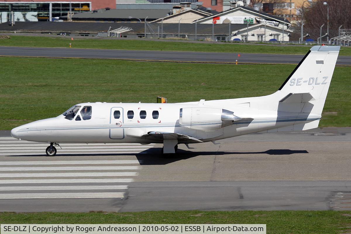 SE-DLZ, 1982 Cessna 500 Citation I C/N 500-0411, Jivair AB, based at Säve