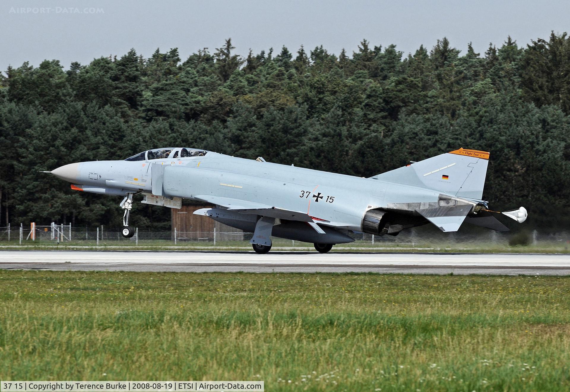 37 15, 1972 McDonnell Douglas F-4F Phantom II C/N 4385, Manching Germany August 2008
