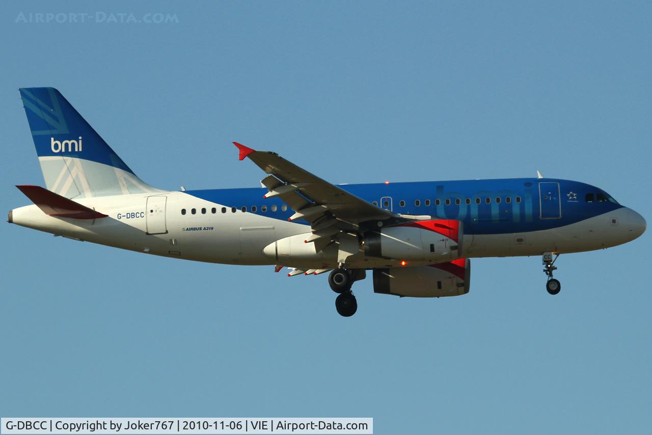 G-DBCC, 2004 Airbus A319-131 C/N 2194, BMI
