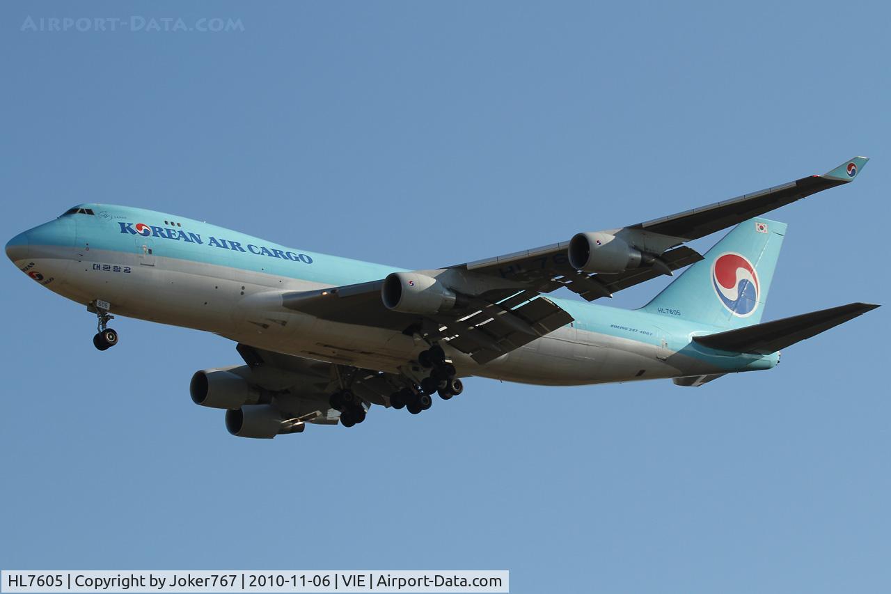 HL7605, 2006 Boeing 747-4B5ERF C/N 35526, Korean Air Cargo