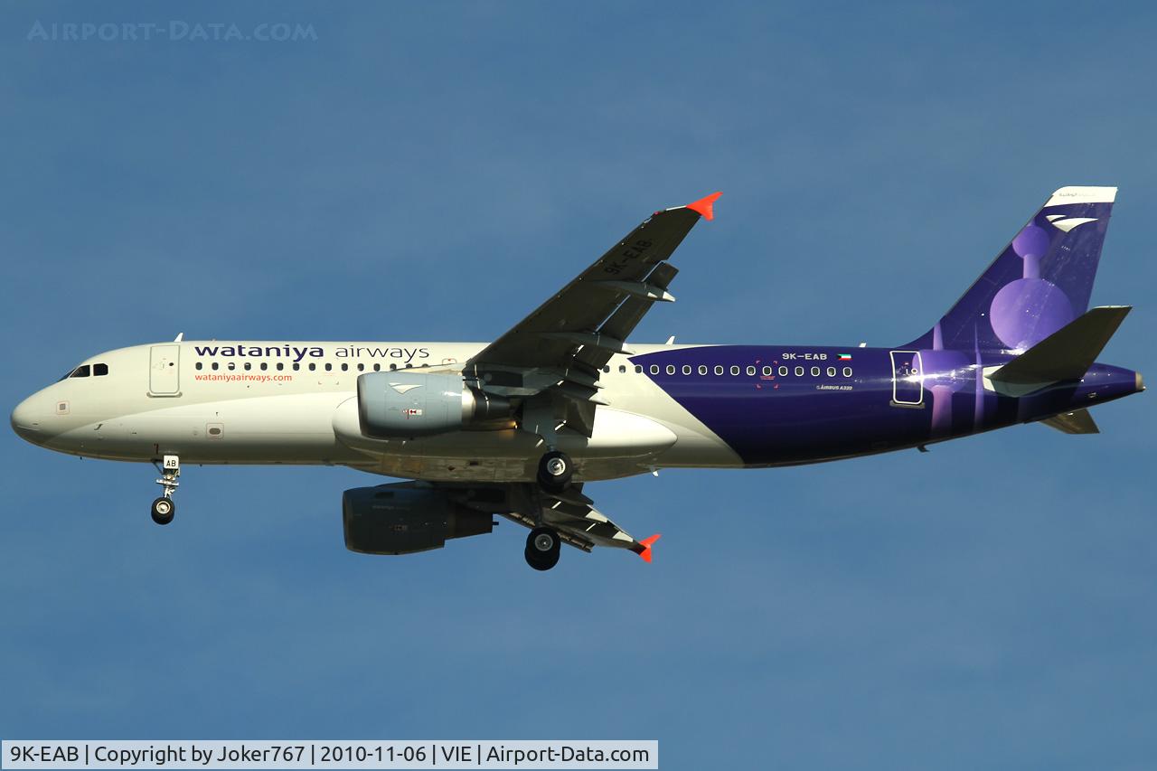 9K-EAB, 2009 Airbus A320-214 C/N 3791, Wataniya Airways