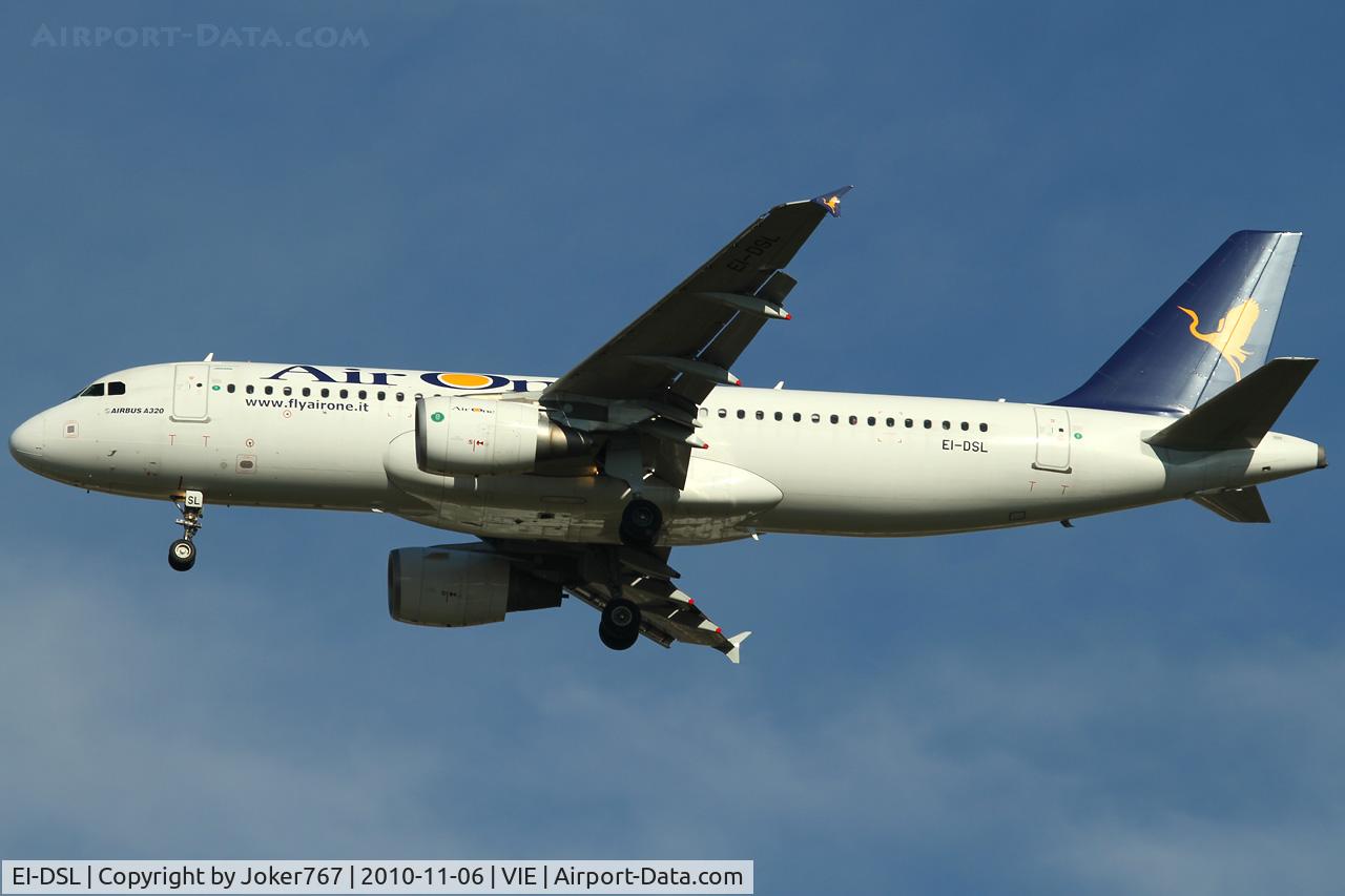 EI-DSL, 2007 Airbus A320-216 C/N 3343, Air One