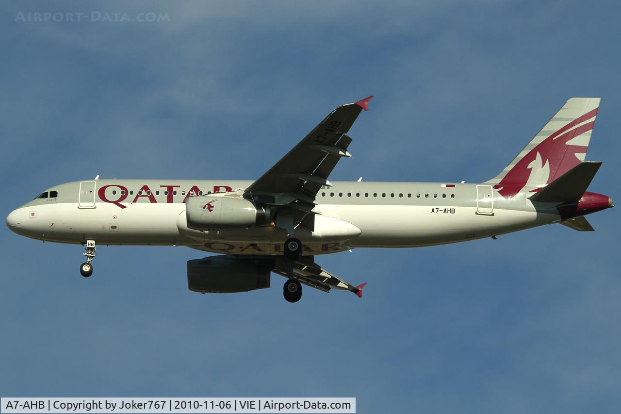 A7-AHB, 2009 Airbus A320-232 C/N 4130, Qatar Airways