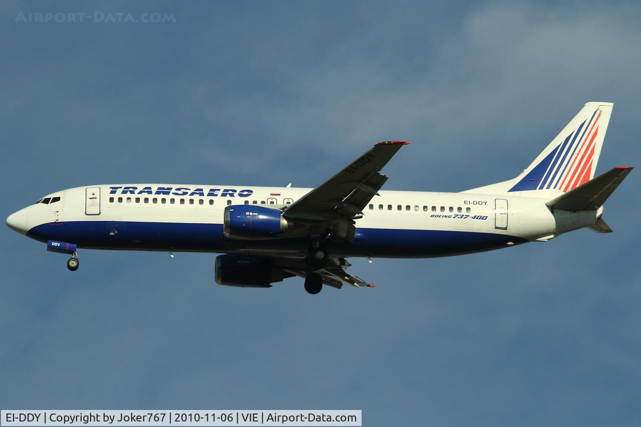 EI-DDY, 1991 Boeing 737-4Y0 C/N 24904, Transaero