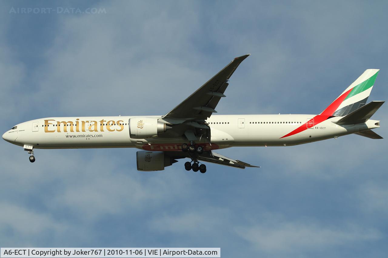 A6-ECT, 2009 Boeing 777-31H/ER C/N 35591, Emirates