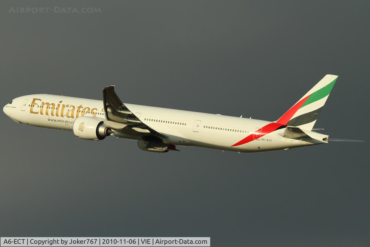 A6-ECT, 2009 Boeing 777-31H/ER C/N 35591, Emirates