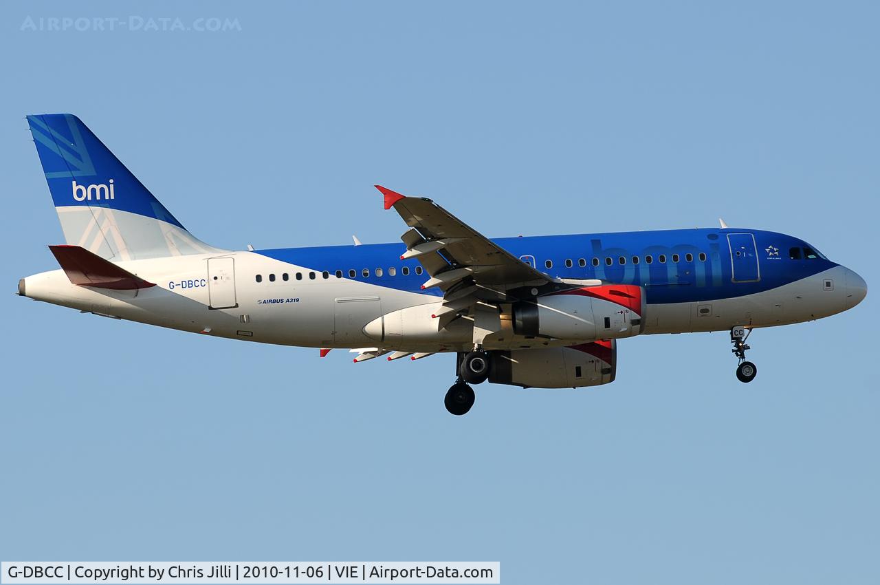 G-DBCC, 2004 Airbus A319-131 C/N 2194, BMI