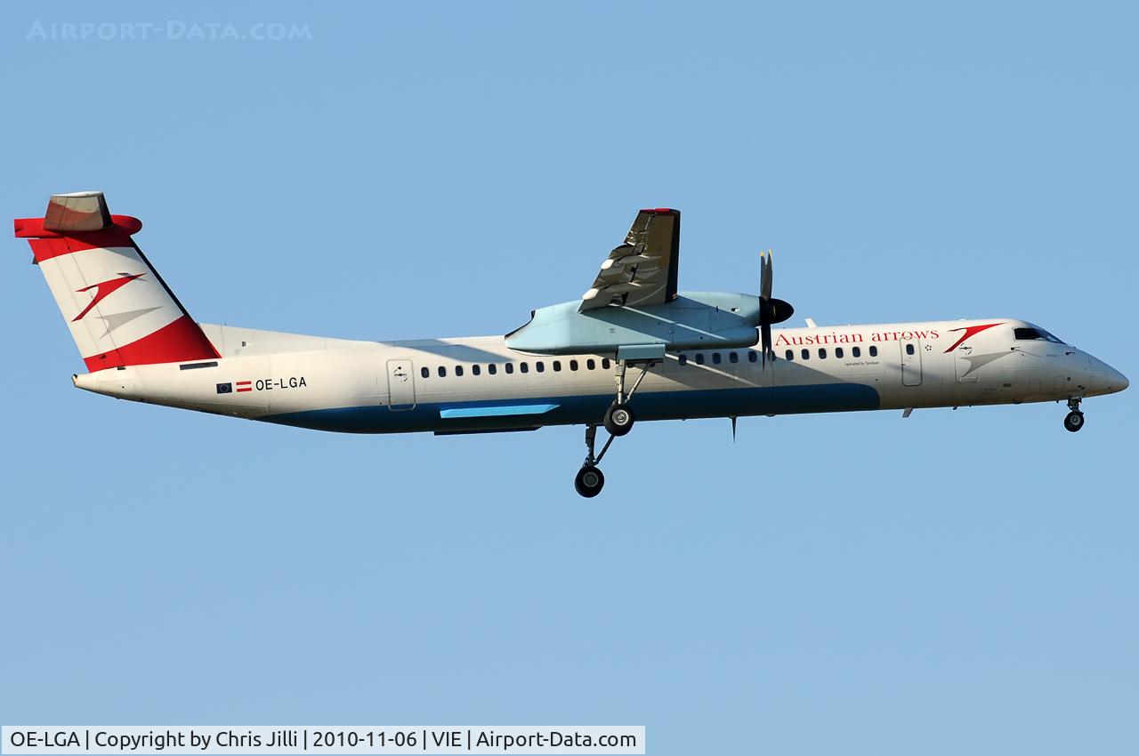 OE-LGA, 1999 De Havilland Canada DHC-8-402Q Dash 8 C/N 4014, Austrian