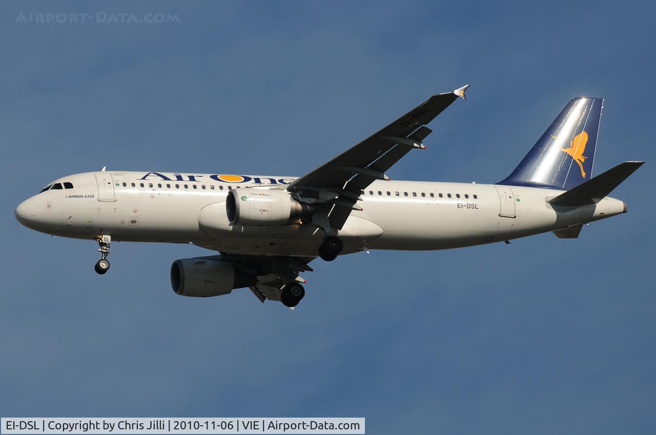 EI-DSL, 2007 Airbus A320-216 C/N 3343, Air One