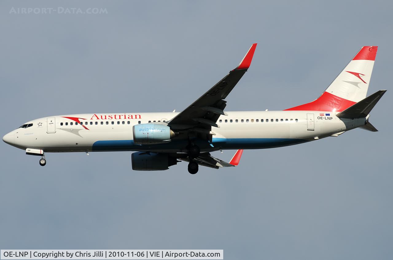 OE-LNP, 2002 Boeing 737-8Z9 C/N 30420, Austrian