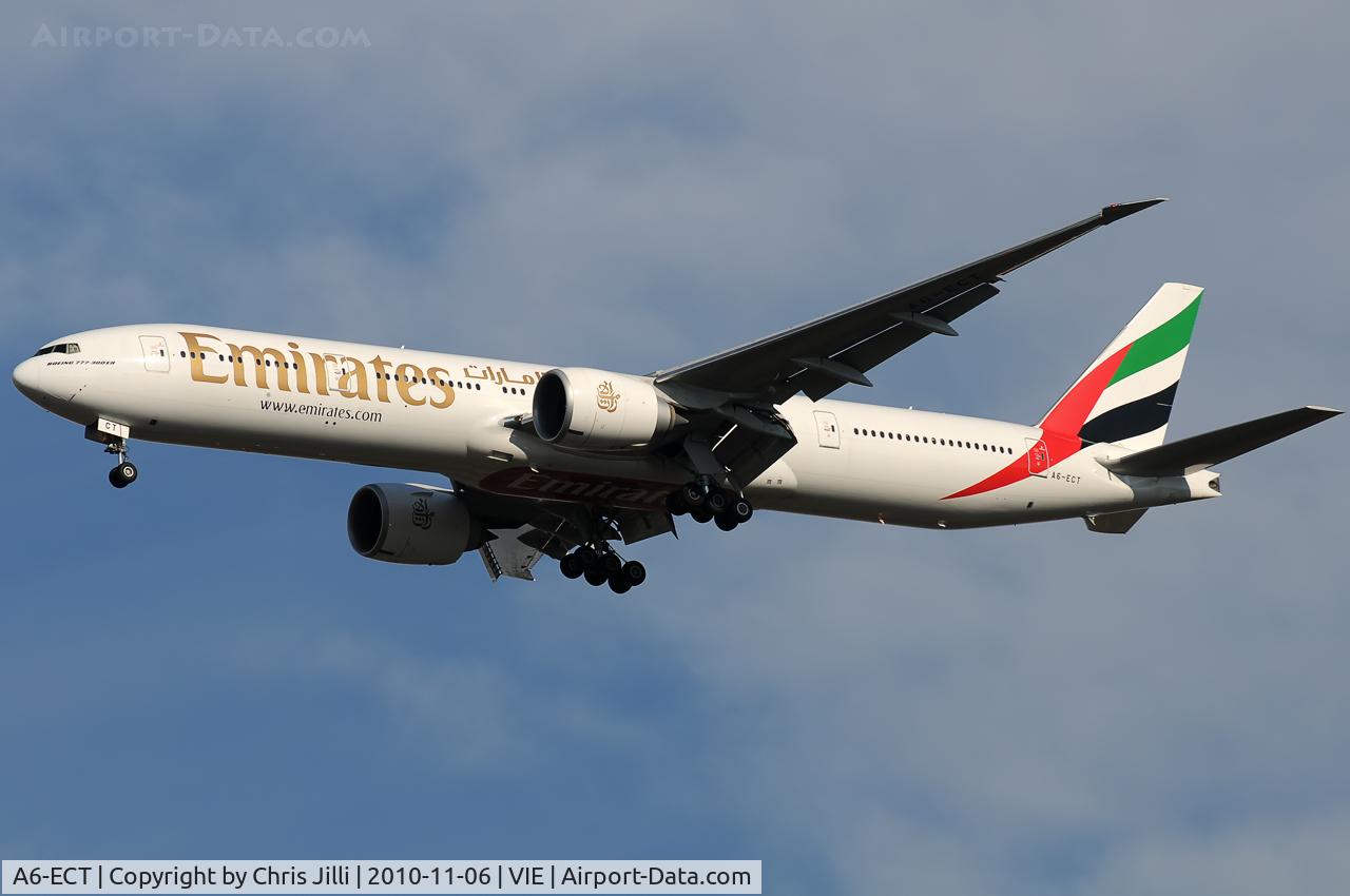 A6-ECT, 2009 Boeing 777-31H/ER C/N 35591, Emirates