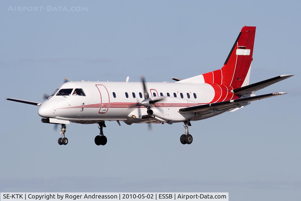 SE-KTK, 1991 Saab SF340B C/N 340B-276, NextJet flight 2N599 from Östersund