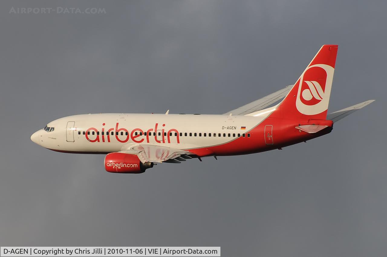 D-AGEN, 1998 Boeing 737-75B C/N 28100, Air Berlin