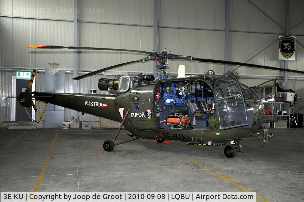 3E-KU, Aérospatiale SA-316B Alouette III C/N 2107, The Austrian Alouettes are mainly being used for SAR duties for the EUFOR personnel.