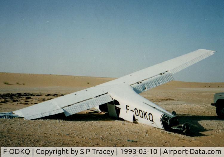 F-ODKQ, Cessna A185F Skywagon 185 C/N 18503935, Rub' al Khali (Empty Quarter) Saudi Arabia