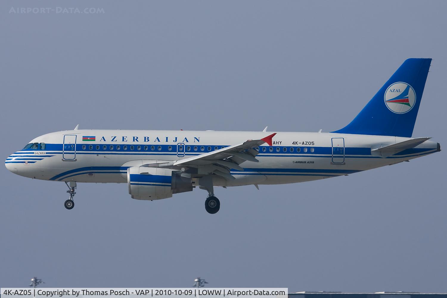4K-AZ05, 2006 Airbus A319-111 C/N 2788, Azerbaijan Airlines