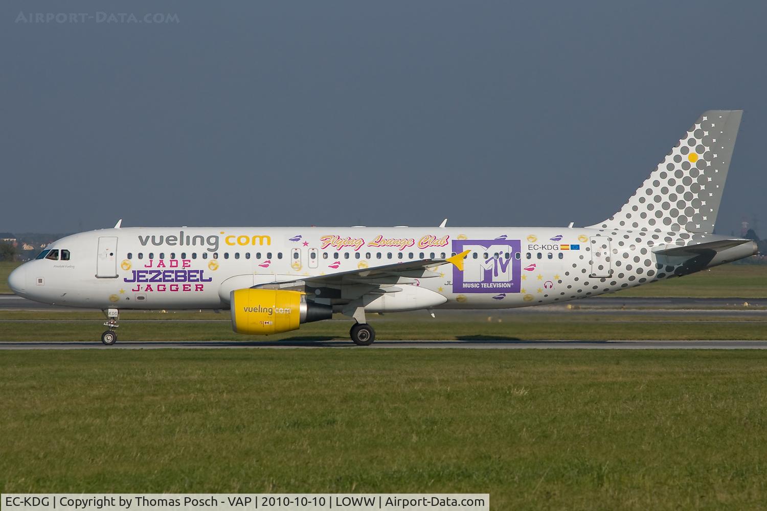 EC-KDG, 2007 Airbus A320-214 C/N 3095, Vueling Airlines
