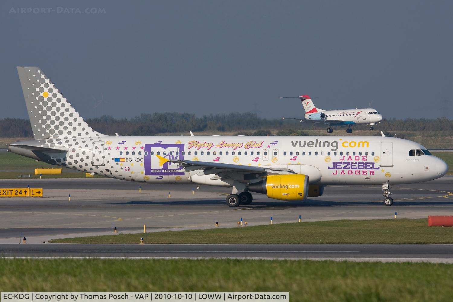 EC-KDG, 2007 Airbus A320-214 C/N 3095, Vueling Airlines