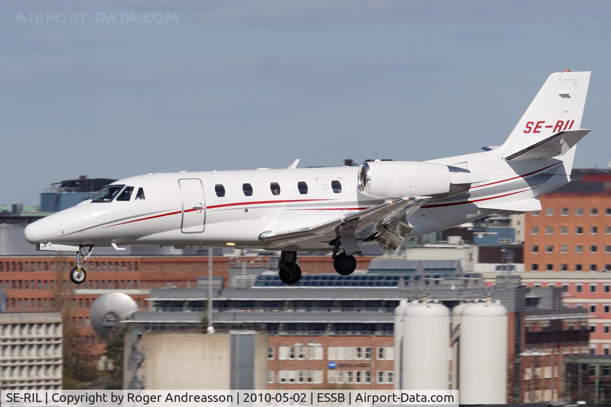 SE-RIL, 2008 Cessna 560XLS Citation Excel C/N 560-5777, Op by Waltair Europe, based at Norrköping/Kungsängen