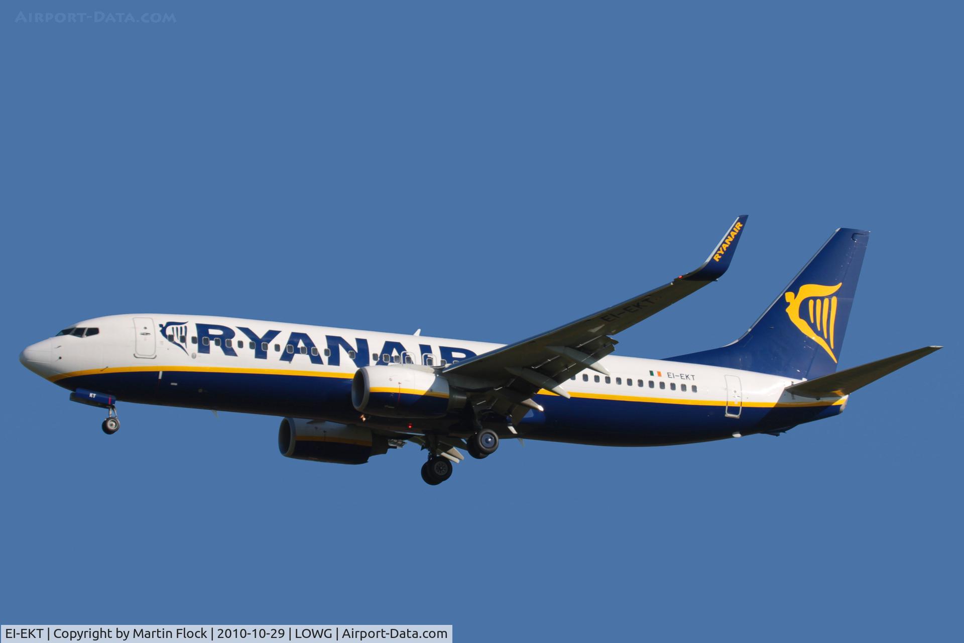 EI-EKT, 2010 Boeing 737-8AS C/N 38505, .