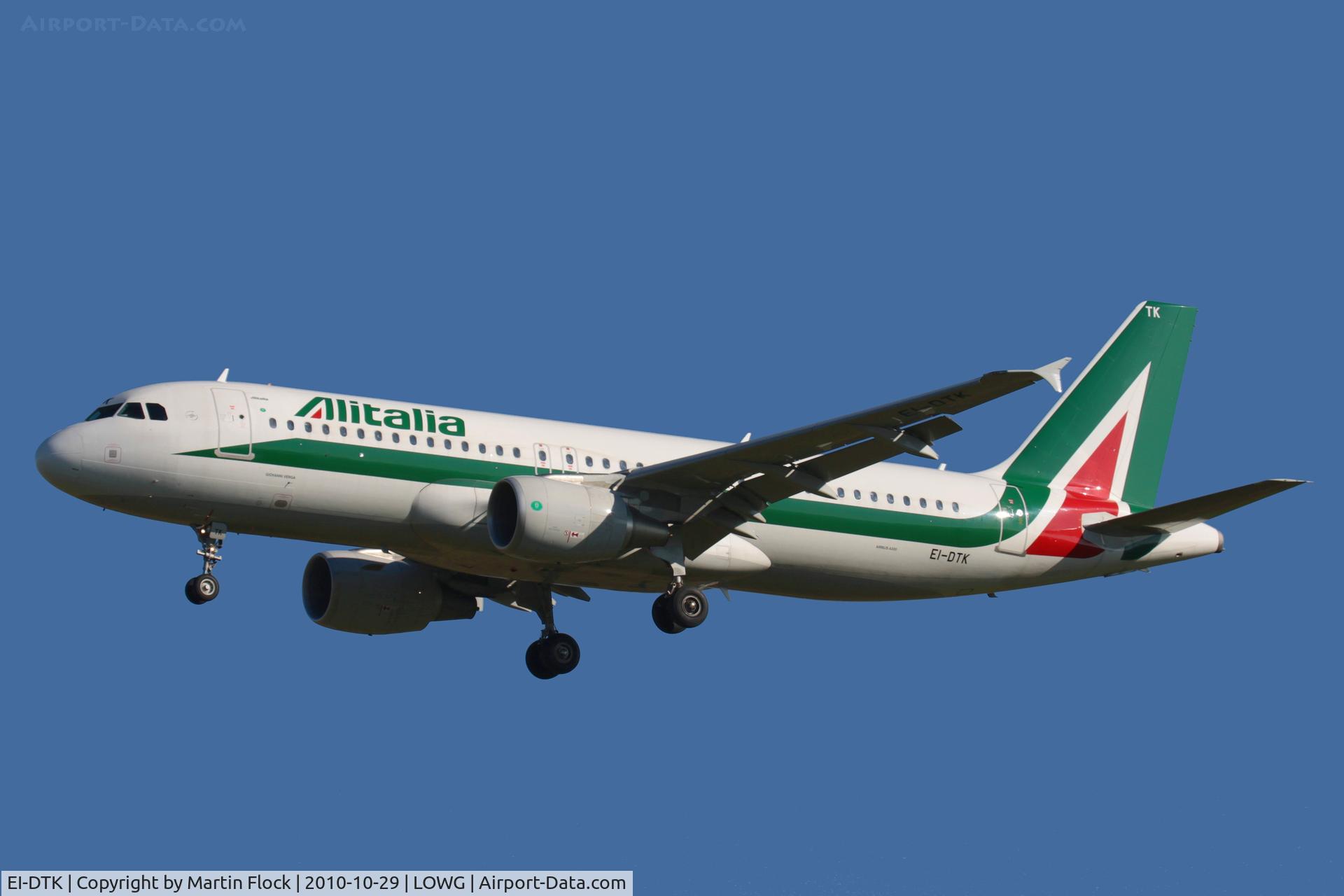 EI-DTK, 2009 Airbus A320-216 C/N 4075, .