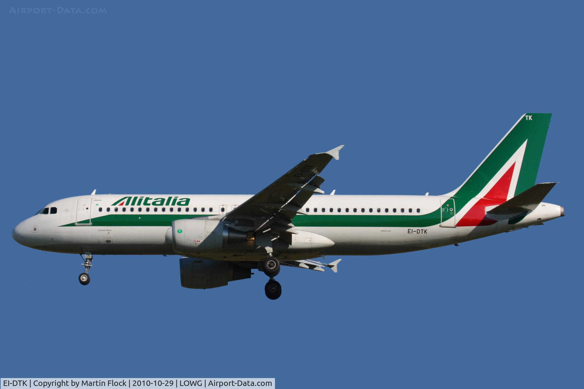 EI-DTK, 2009 Airbus A320-216 C/N 4075, .
