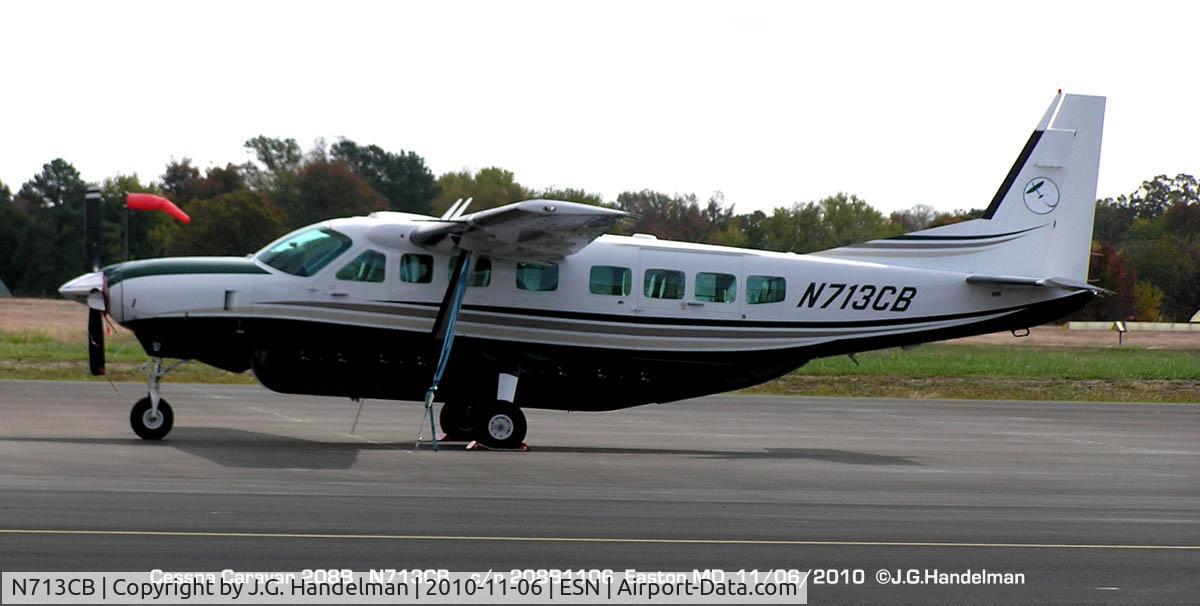 N713CB, 2005 Cessna 208B Grand Caravan C/N 208B-1106, at Easton MD