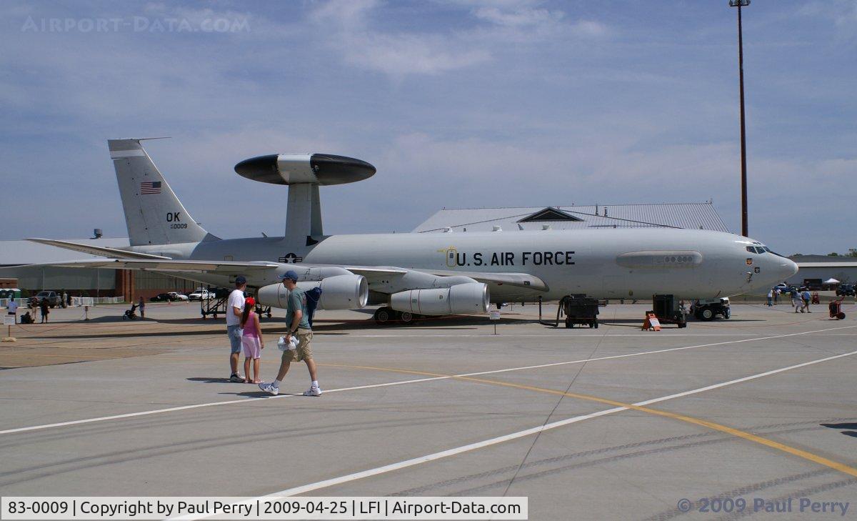 83-0009, Boeing E-3A Sentry C/N 22837, E-3 Sentry in for the airshow