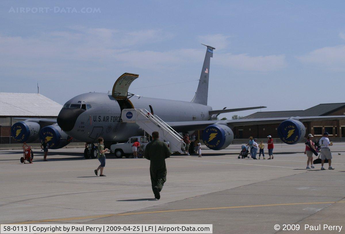 58-0113, 1958 Boeing KC-135R Stratotanker C/N 17858, KC-135R Open for business!