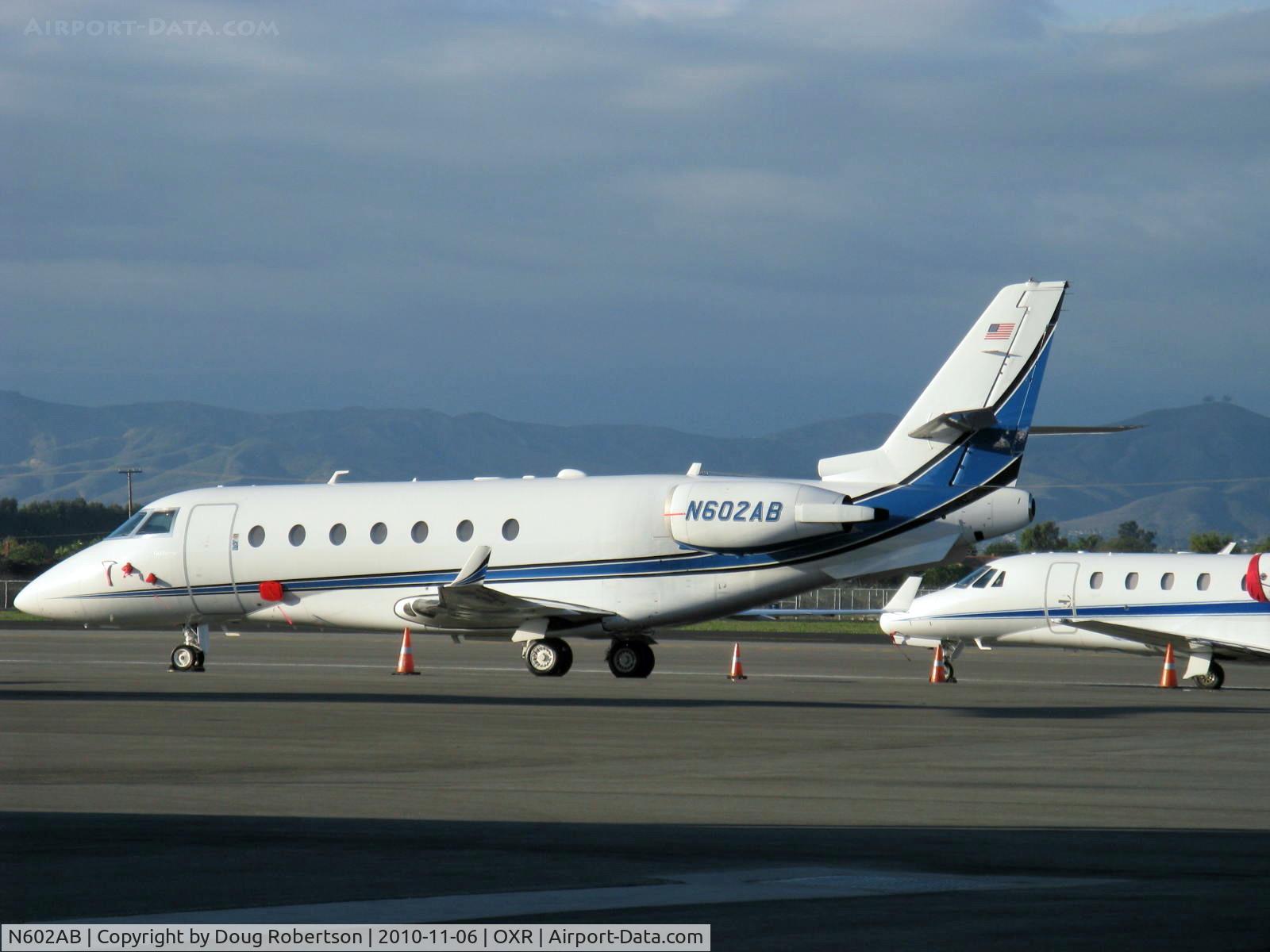 N602AB, 2001 Israel Aircraft Industries Gulfstream 200 C/N 048, 2001 Israel Aircraft Inds. GULFSTREAM 200, two P&W(C) PW306A Turbofans 6,040 lb st each with FADEC, max cruise at 31,000 ft 494 kts 568 mph.