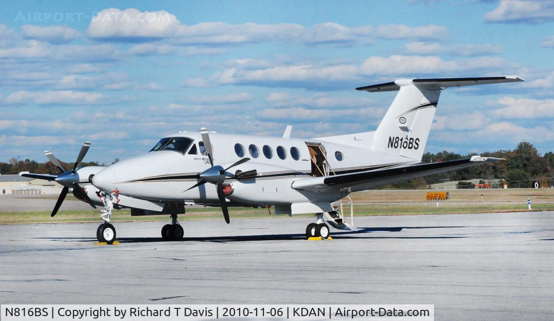 N816BS, 1981 Beech 200 King Air C/N BB-778, 1980 Beech 200 in Danville Va..........