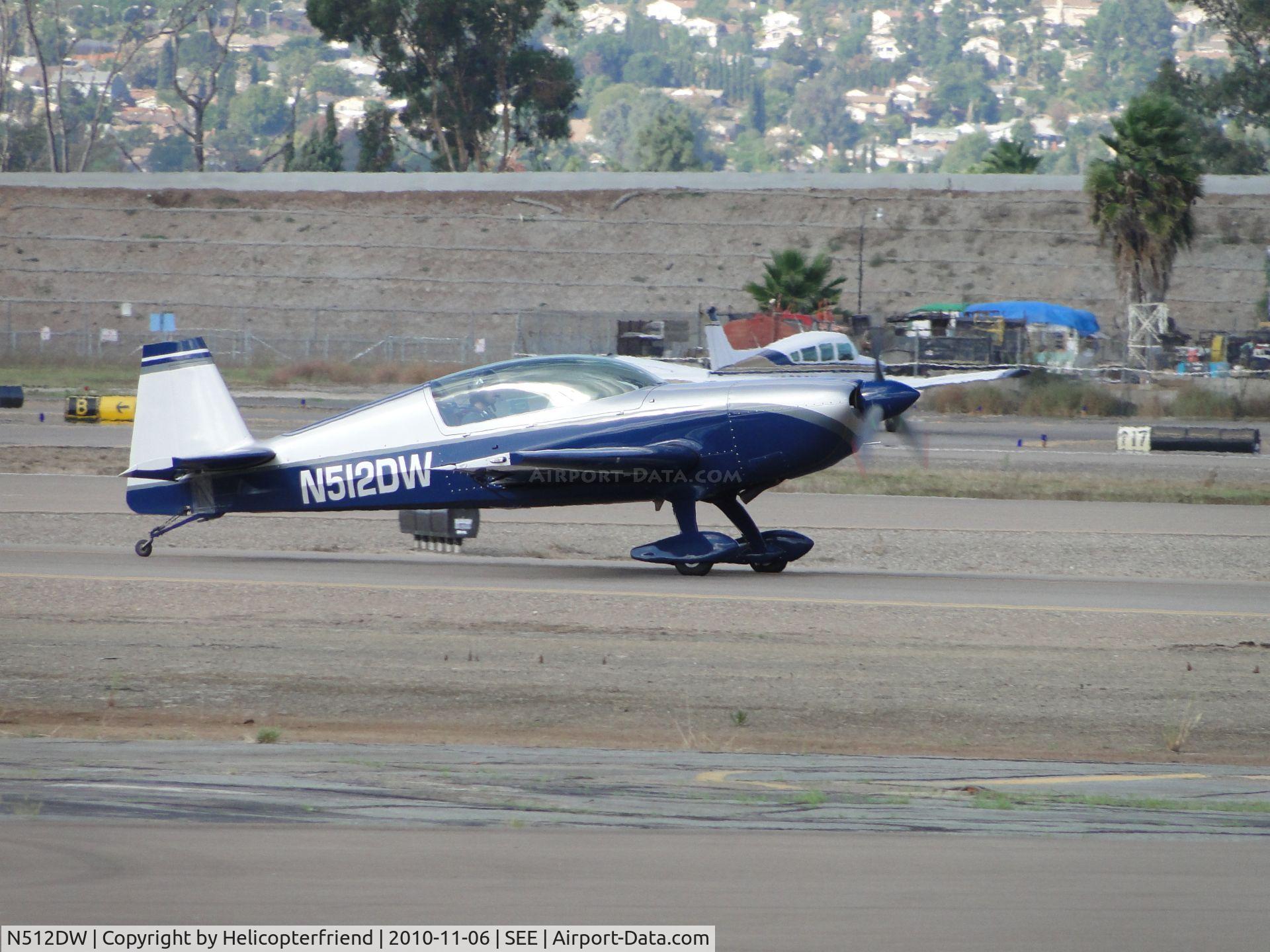 N512DW, 1996 Extra EA-300/L C/N 019, Taxiing to runway 27